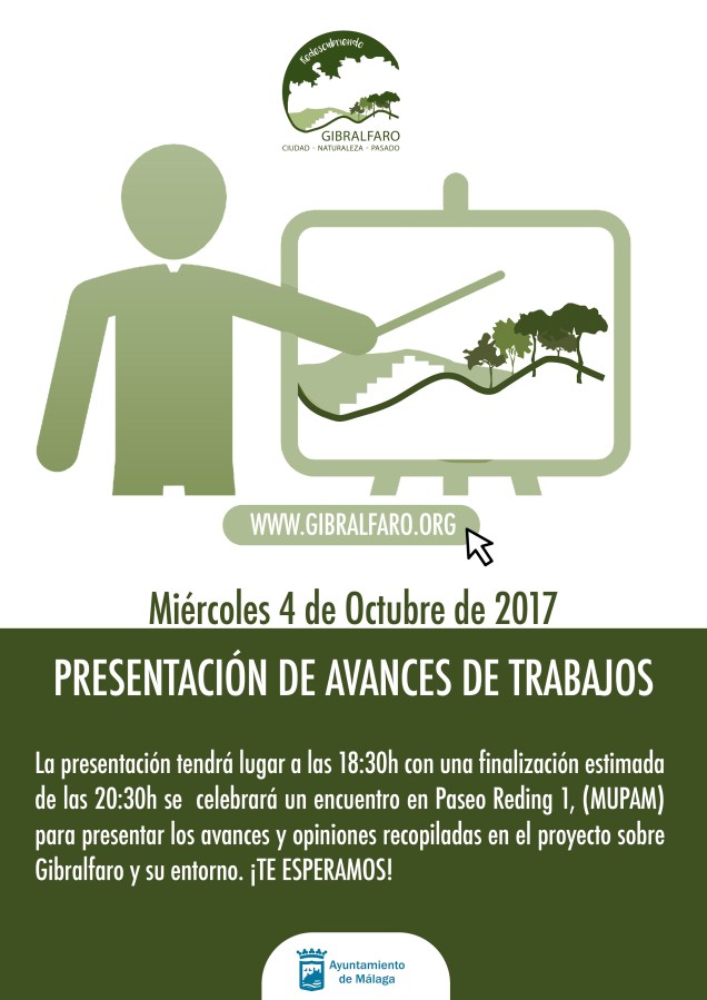 cartel encuentro Gibralfaro 4 de octubre 2017